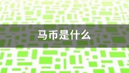 马币是什么