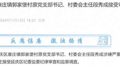 北京2人被查，涉嫌严重违纪违法