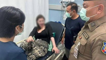 19岁俄少女被诱骗缅甸电诈园，拒绝诈骗遭殴打虐待，惊险游河逃入泰国