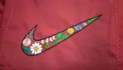 妈妈亲手缝的NIKE书包火了!品牌留言要送礼物,当事人:已经联系礼物还未寄到