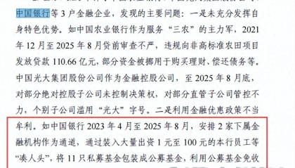 审计署通报！中国银行逃税23.67亿元