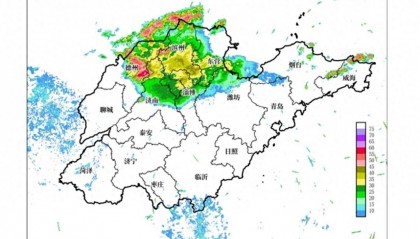 8月18日，商河未来2-3小时有小到中雨，局部大雨！市区等地有分散性雷阵雨
