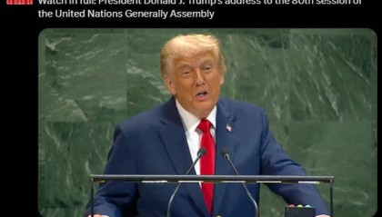 口无遮拦！特朗普在联大，1小时“骂”遍全世界