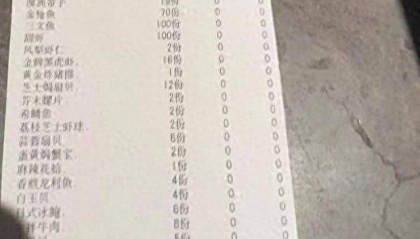 女子吃自助餐点100份三文鱼，吃了吐，吐了吃……