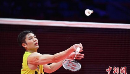 中国台北羽毛球名将周天成：希望成为鼓舞他人的榜样
