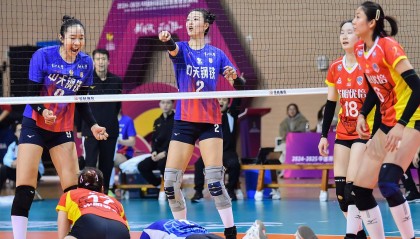 女排-张常宁18分江苏3-1登顶 庄宇珊23分福建3-0获第7
